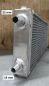 Preview: GEN2 Aluminium Wasserkühler für Ladeluftkühler LLK liquid to air intercooler