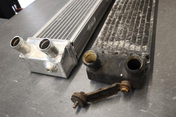 Zusatzwasserkühler 52 mm Audi 200 20VT / Typ 44 / Avant / quattro / 447 121 251 E
